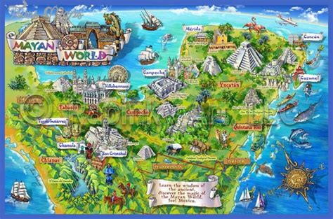 Mexico City Map Tourist Attractions - ToursMaps.com