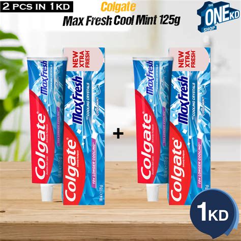 Colgate Max Fresh Cool Mint 125g - 2 Pcs in 1 KD - The One KD Shop