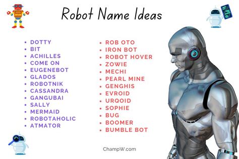 550+ Robot Names That Speak To The Future