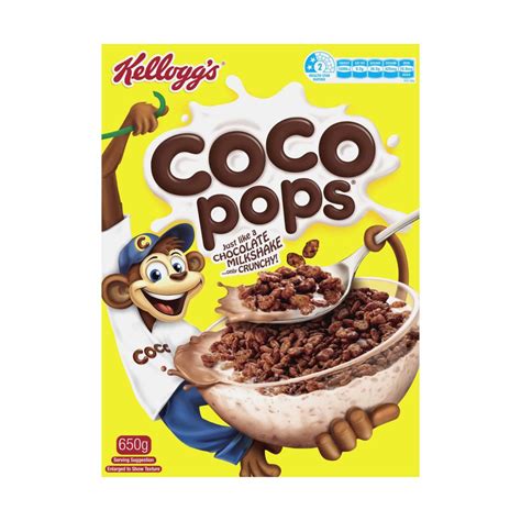 Kelloggs Coco Pops Chocolatey Breakfast Cereal 650g | Winc