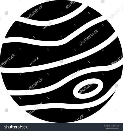 Jupiter Vector Illustration On Transparent Background Stock Vector (Royalty Free) 2212430713 ...