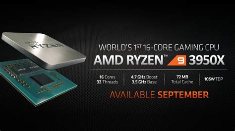 AMD Ryzen 9 3950X 16-core processor | Scooget