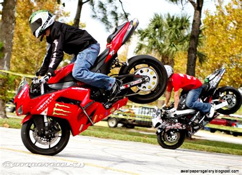 Sport Bikes Stunts | Wallpapers Gallery