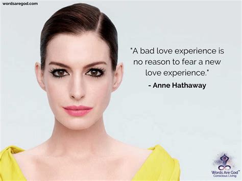 Quotes - Best 500+ Quotes By Anne Hathaway | Words Are God