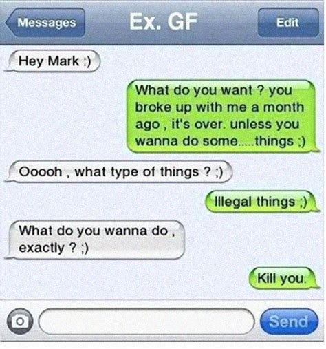 32 Funniest Breakup Texts, Comebacks & Ex Trolling | Team Jimmy Joe