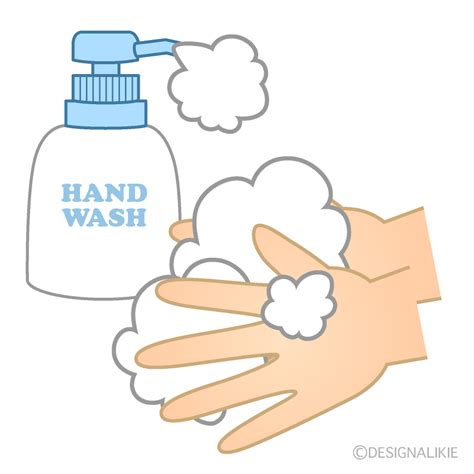 Clipart Of Handwashing And Soap