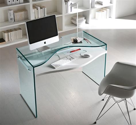 Tonelli Strata Glass Desk | Glass Desks | Home Office Furniture ...