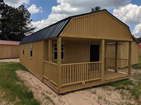 Porch Lofted Barns - Yoders Storage Buildings