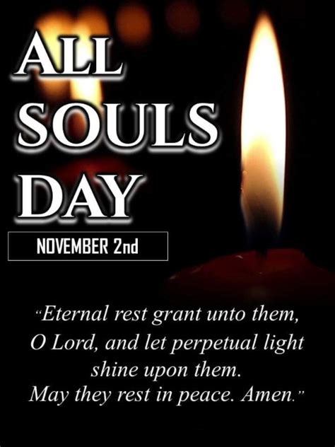 ALL SOULS' DAY - 2 NOVEMBER - Prayers and Petitions