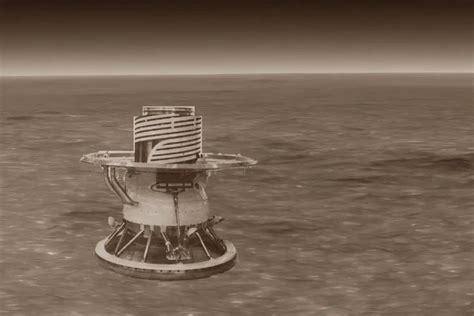 Venera 9 landed on Venus and took the first photos from the surface of another planet on October ...