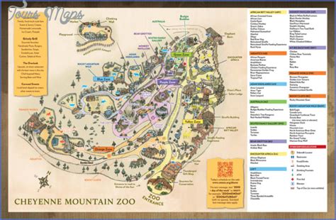 Cheyenne Mountain Colorado Map - ToursMaps.com