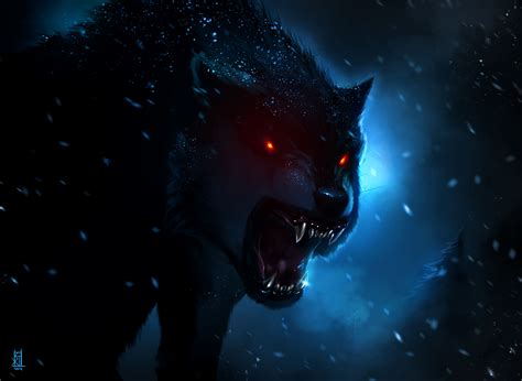 Black Wolf Wallpapers Hd