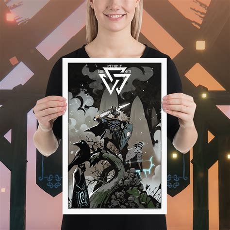 Valheim Fan Art Poster | Etsy