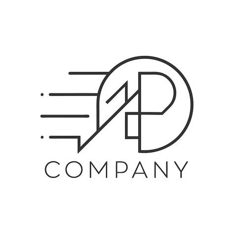 Premium Vector | Minimalist company logo template