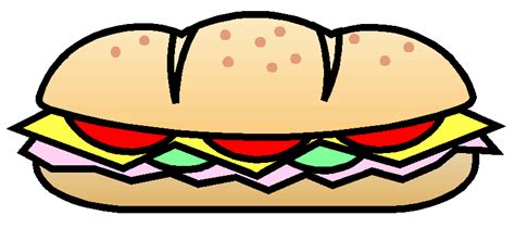 Sub Sandwich Cartoon - ClipArt Best