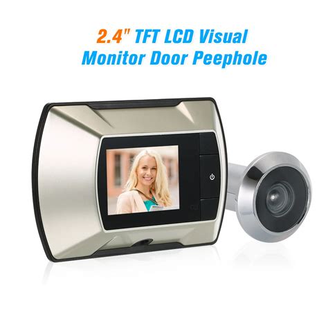 2.4" TFT LCD Visual Monitor Door Peephole Wireless Viewer Camera ...