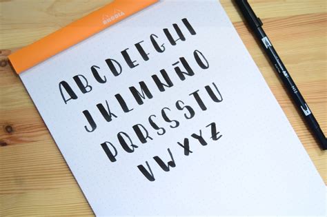 Abecedario De Lettering En Mayusculas ~ Carátula De Filosofía | formrisorm