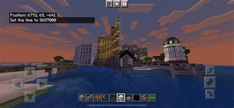 Creative city build that I’ve been working on in pocket edition :) : r/Minecraftbuilds