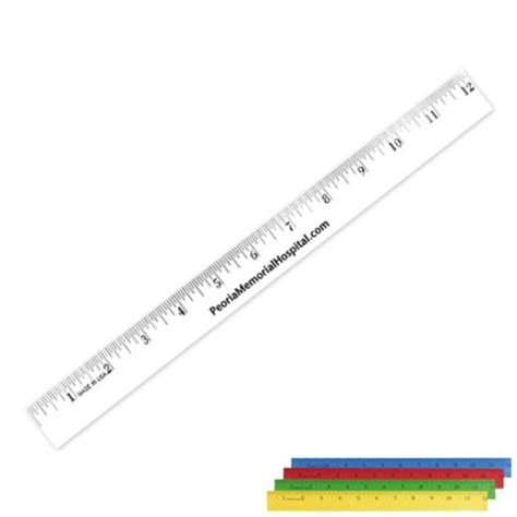 Enamel Wood Ruler, 12" | Promotions Now