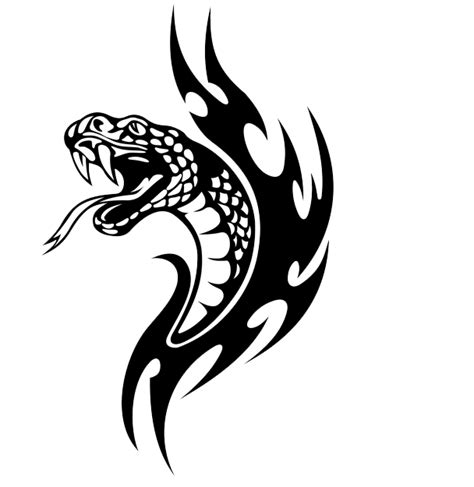 Snake Tattoo Free Download Png Transparent HQ PNG Download | FreePNGimg