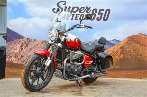 Royal Enfield Super Meteor 650 showcased at Rider Mania, India launch January 2023 | Autocar India