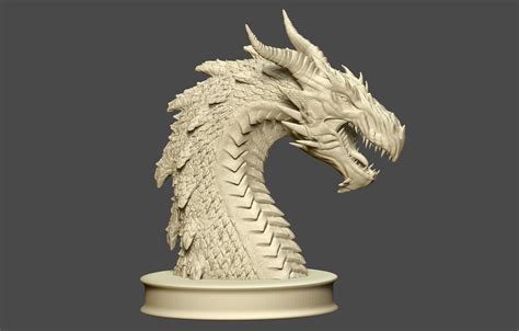 Free 3d dragon stl model - gurugase