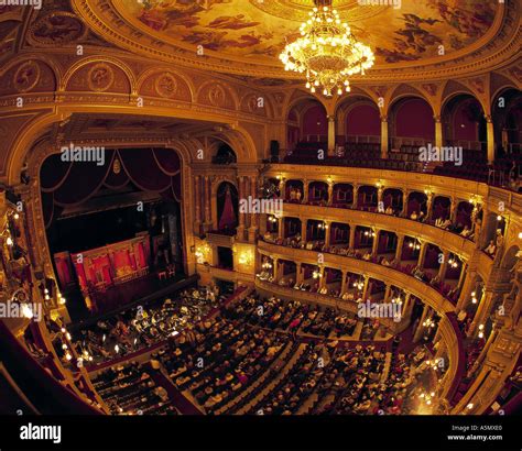 Interior of the State Opera House Budapest Hungary Stock Photo - Alamy