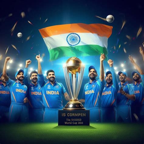 Premium Photo | Icc world cup 2023 trophy