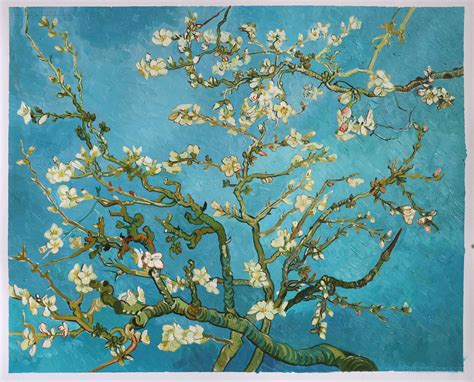 Branches With Almond Blossom - Vincent Van Gogh Oil Painting, Post ...