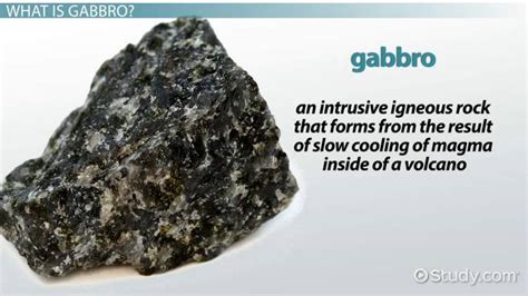 Gabbro Rock | Composition, Uses & Facts - Lesson | Study.com