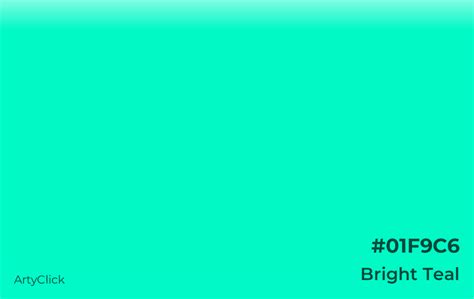 Bright Teal Color | ArtyClick