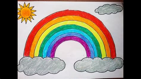 How To Draw A Rainbow On Paper - Yes….when i make the tutorials…i am ...