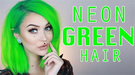 Neon Green Hair