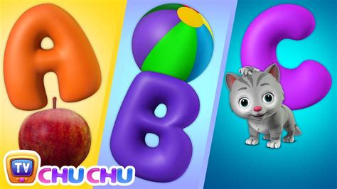 ABC Song with ChuChu Toy Train - Alphabet Song for Kids - ChuChu TV Acordes - Chordify