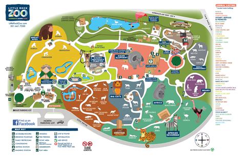 Zoo Map | Little Rock Zoo