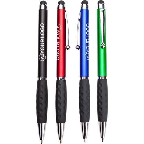 Promo Stylus Grip Pens (5.375" x 0.5" Dia.)