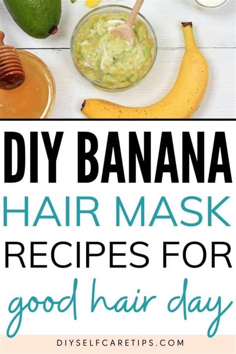 DIY Banana Hair Mask for Good Hair Day