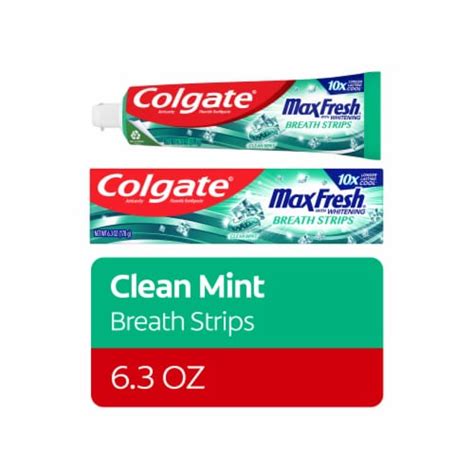 Colgate Max Fresh Whitening Toothpaste with Clean Mint Flavor, 6.3 oz - Kroger