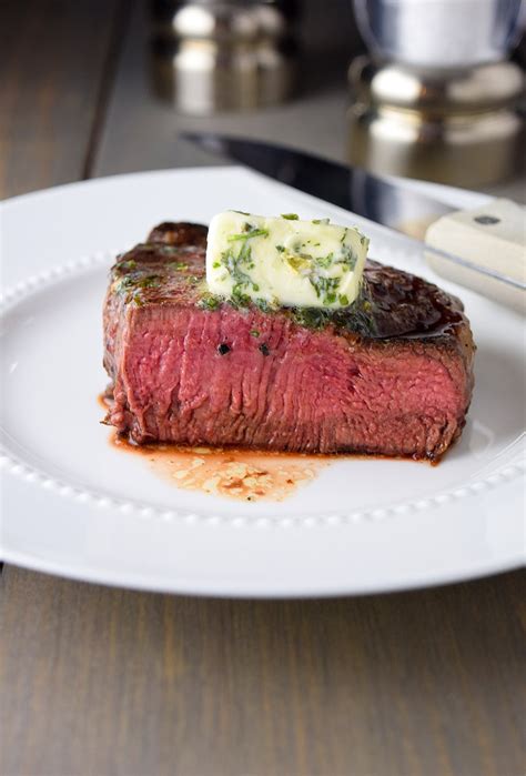 Pan-Seared Filet Mignon with Garlic & Herb Butter Recipe