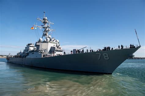 Two U.S. destroyers deploy as U.S. 6th Fleet remains operational ...