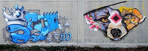 Graffiti and street art. Could you tell us 4 main differences between them?