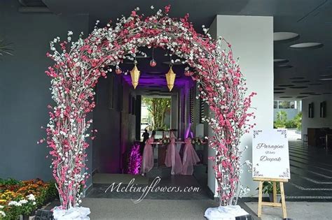 floral arch entrance decoration | Wedding stage decorations, Wedding decorations pictures ...