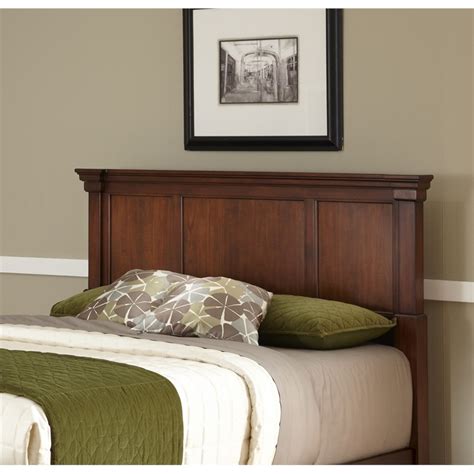 Homestyles Aspen Wood King Headboard in Brown | Cymax Business