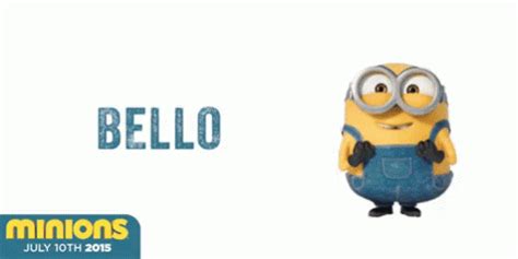 Bello GIF - Bello Minions Laugh - Discover & Share GIFs