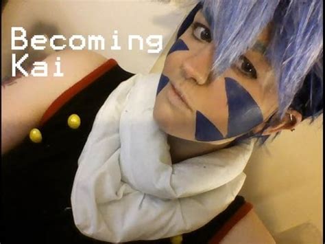 Cosplay Make up - Becoming Kai Hiwatari from Beyblade - YouTube