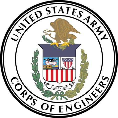 Us Army Logo Free Clip Art - Army Corps Usace Teknik Sejarah Approves 1779 Pnglib Unila ...