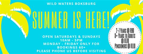 Wild Waters Boksburg Boksburg, Gauteng - Tourism