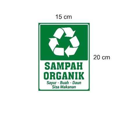 Jual Produk Stiker Tempat Sampah Organik An Termurah dan Terlengkap September 2023 | Bukalapak