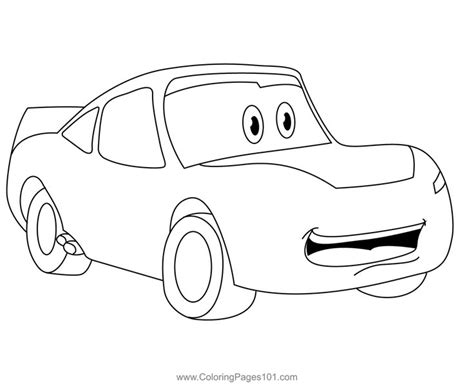 Ferrari Cartoon Car Coloring Page Cars Coloring Pages, Printable Coloring Pages, Coloring Pages ...