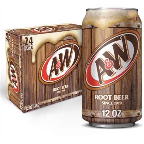 A&W® Root Beer Soda Cans, 24 pk / 12 fl oz - Ralphs